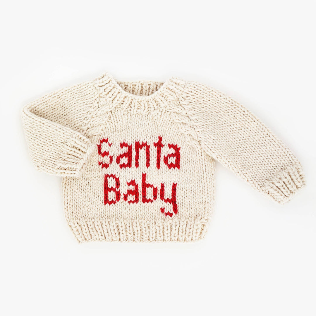 Huggalugs Santa Baby Crew Neck Sweater Baby & Toddler