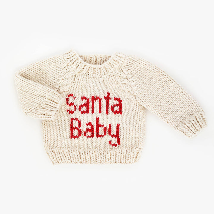 Huggalugs Santa Baby Crew Neck Sweater Baby & Toddler