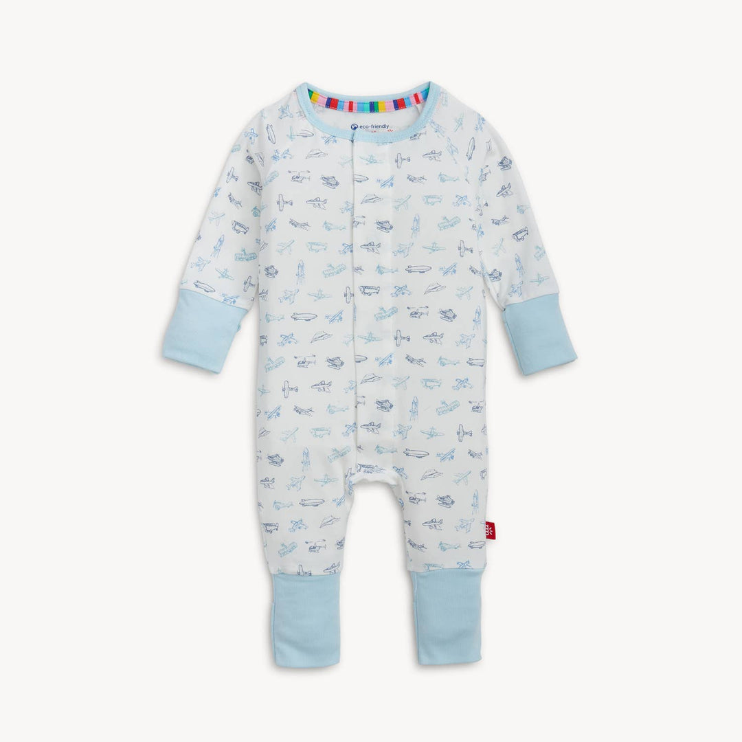 Magnetic Me Convertible Coverall - Airplanes