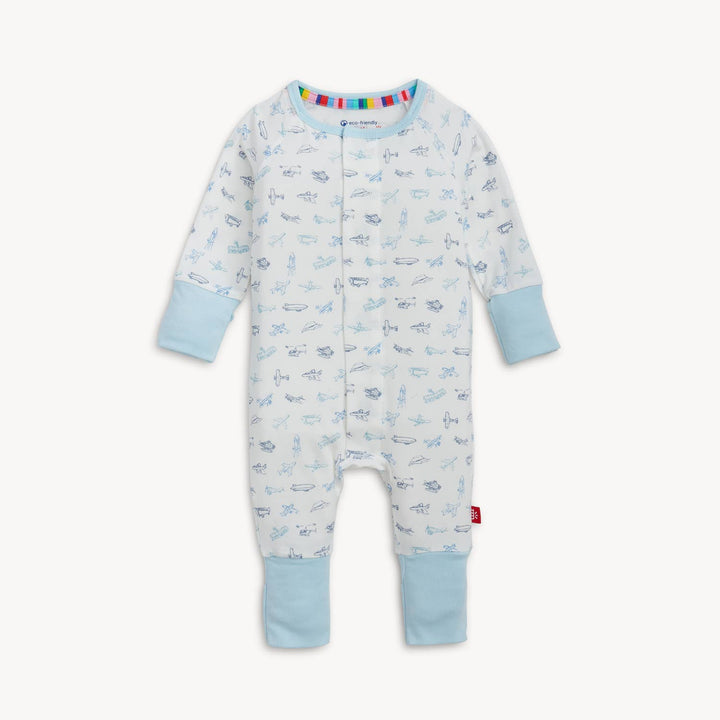 Magnetic Me Convertible Coverall - Airplanes