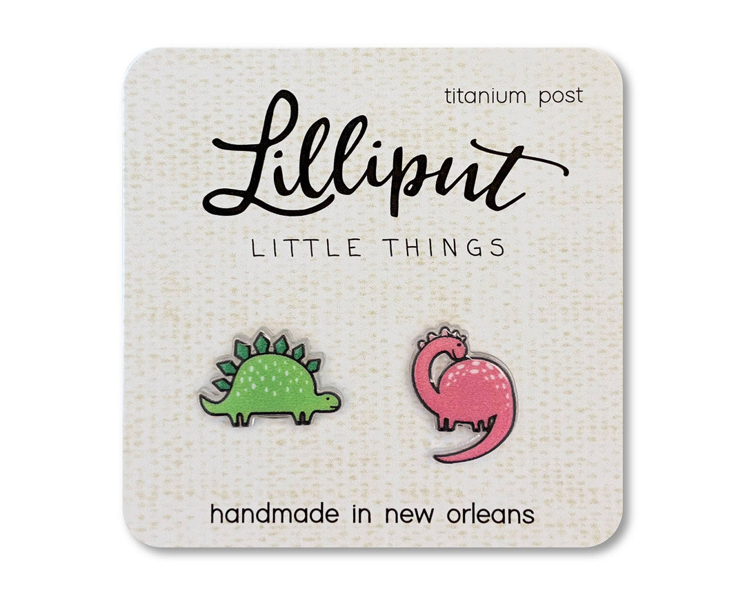 Lilliput Little Things Dinosaur Earrings