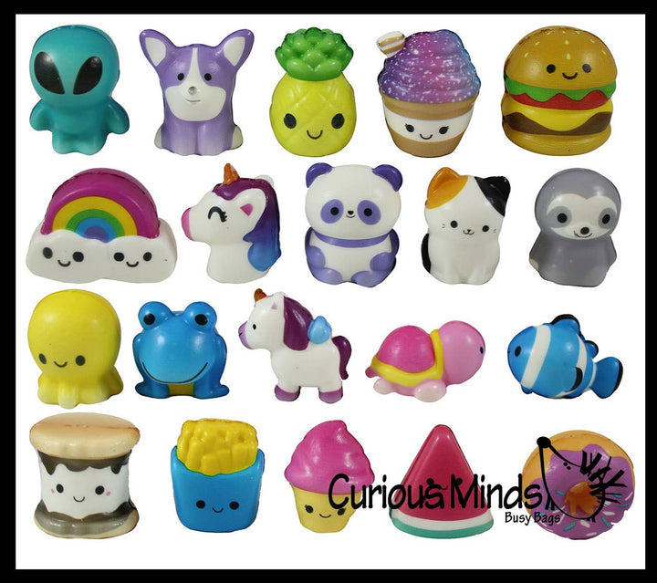 Curious Minds Toys Cute Micro Slow Rise Squishy Toys