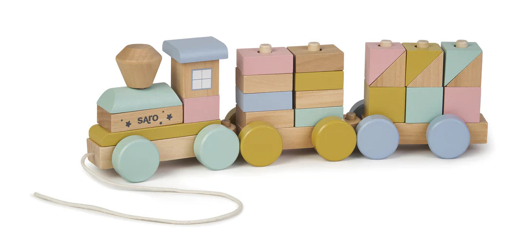 Saro Baby Wooden Train