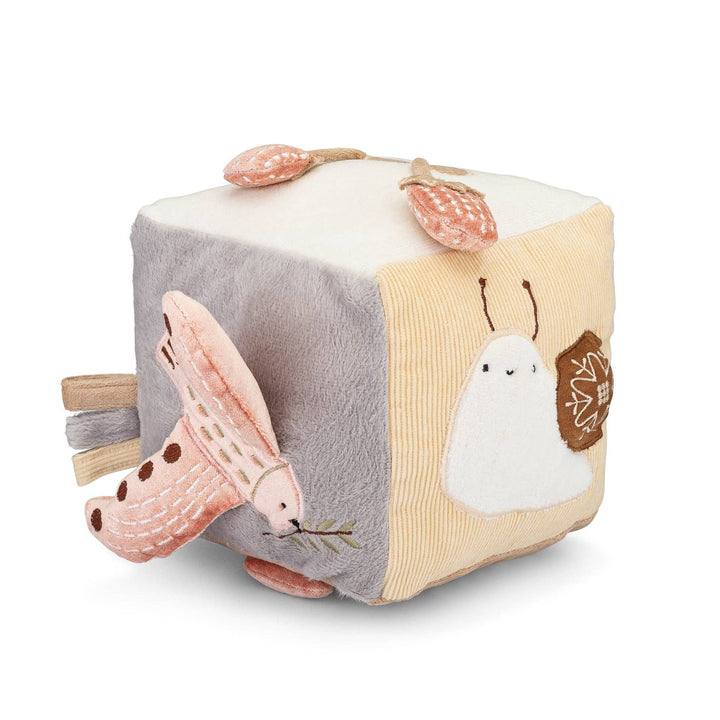 Crane Baby Soft Activity Cube - Violet