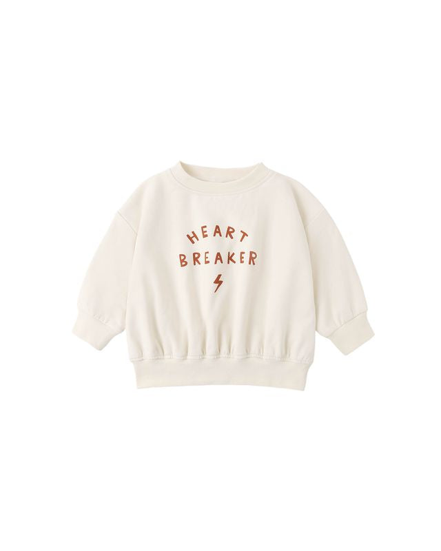 Quincy Mae Relaxed Sweatshirt - Heart Breaker