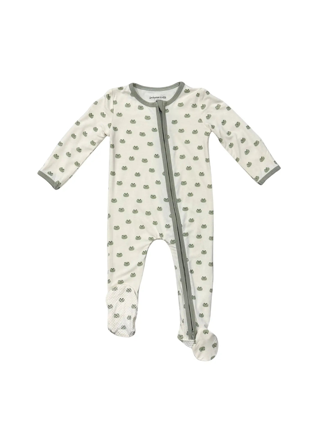 Babysprouts Footie Romper - Miniature Frogs