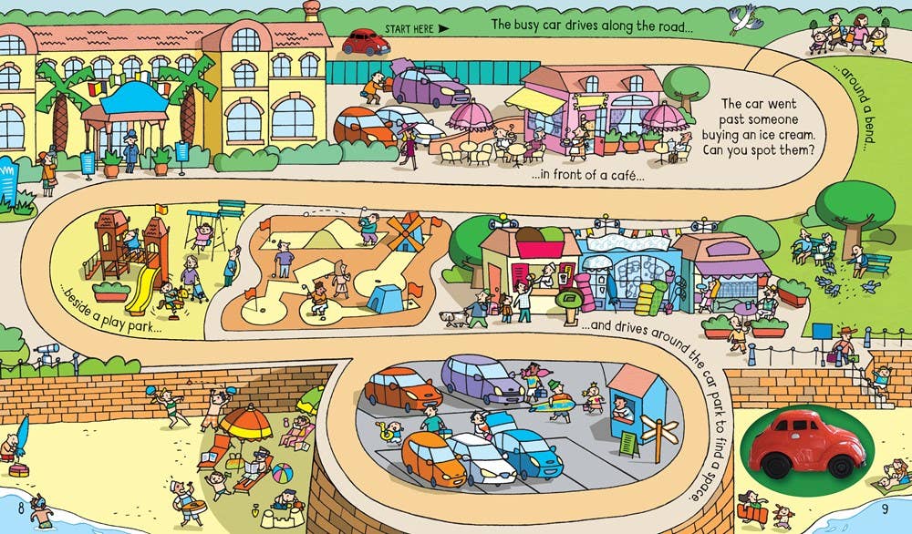 Usborne Wind-Up Busy Car
