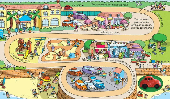 Usborne Wind-Up Busy Car