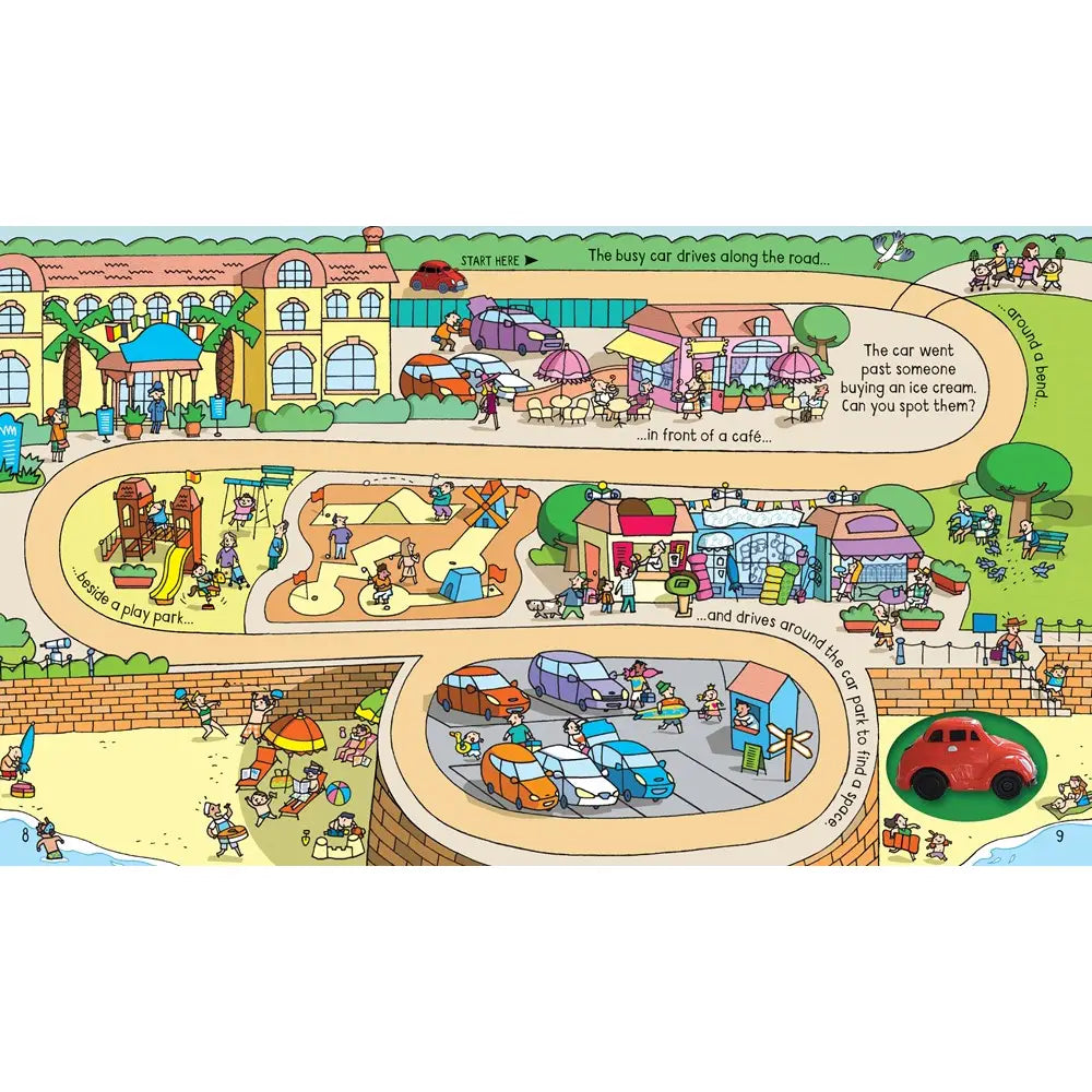 Usborne Wind-Up Busy Car Book