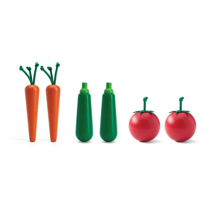 Plan Toys Fresh Produce (Carrots, Zucchinis & Tomatoes)