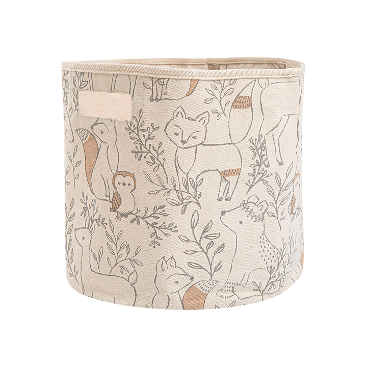 Crane Baby Storage Bin - Ezra Woodland