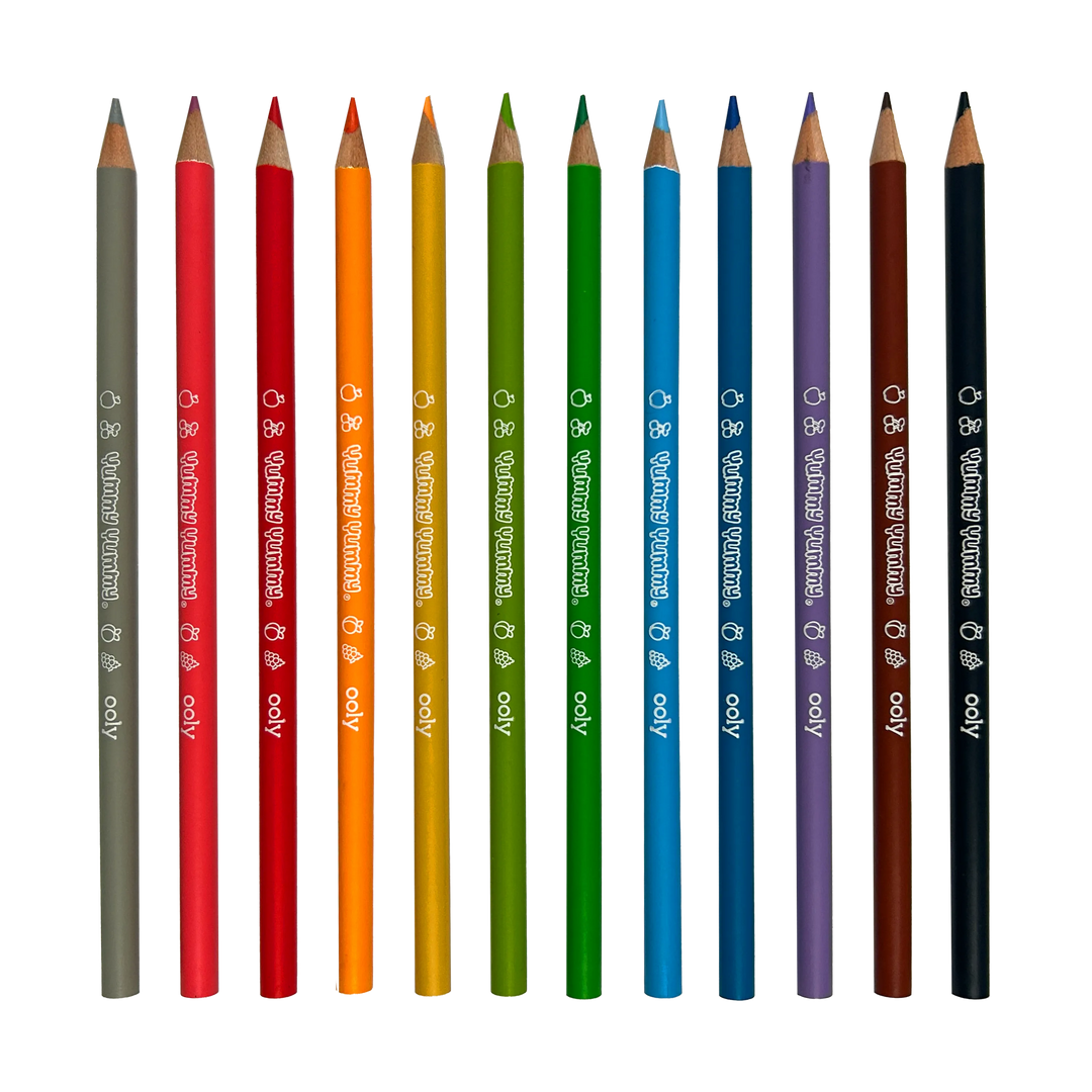 Ooly Yummy Yummy Scented Colored Pencils (Set of 12)