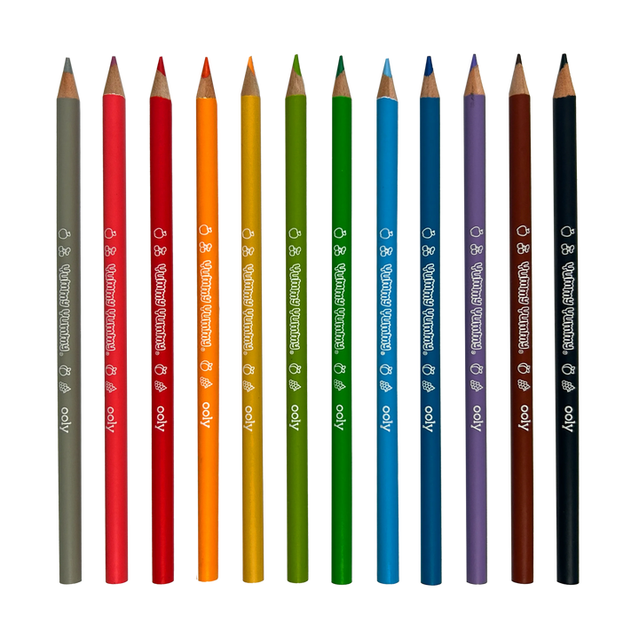 Ooly Yummy Yummy Scented Colored Pencils (Set of 12)