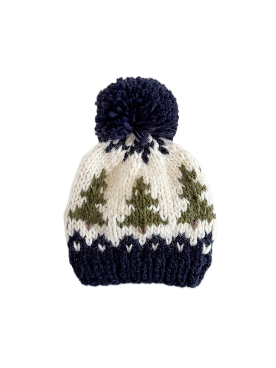 Figgy Friends Tree Hat - Navy