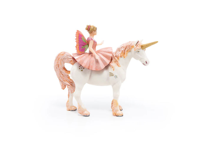 Papo Elf Ballerina & Her Unicorn Figurine