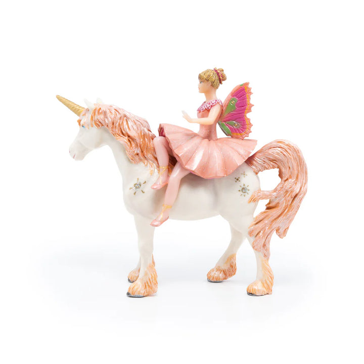 Papo Elf Ballerina & Her Unicorn Figurine