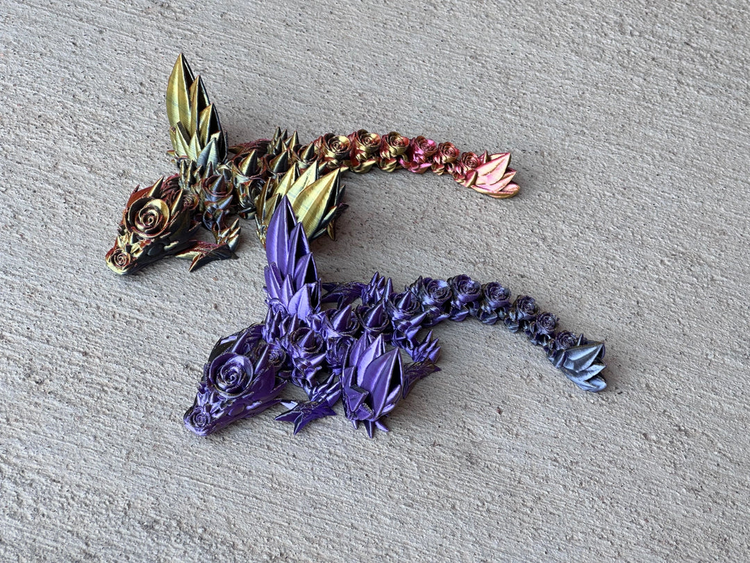 LNZ Custom Design Rose Wing Dragon