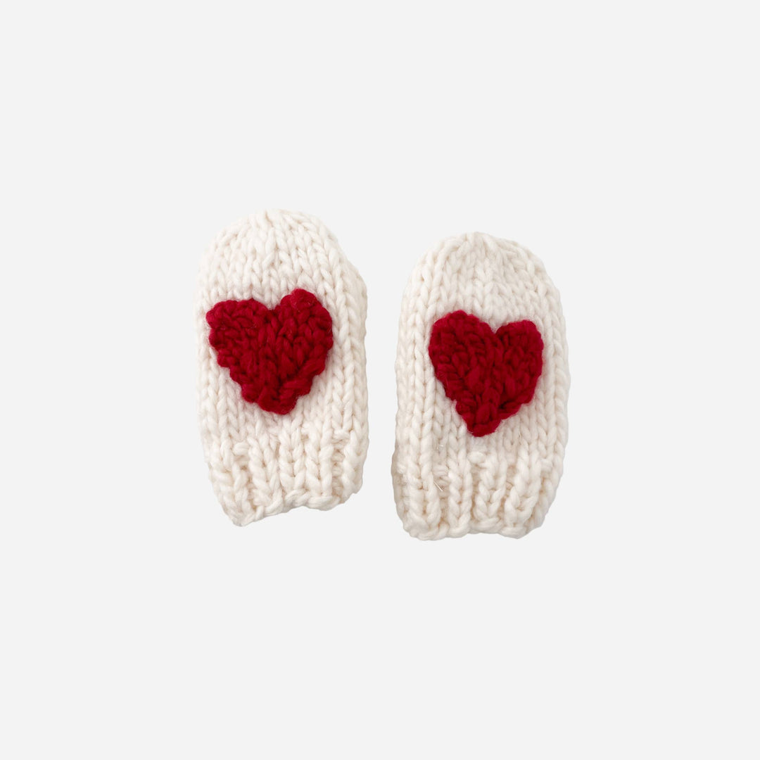 Blueberry Hill Heart Mittens