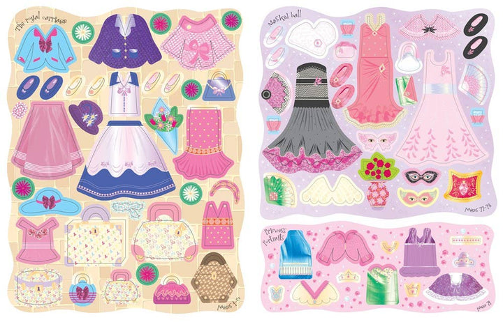 Usborne Sticker Dolly Dressing Princesses