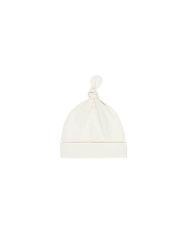 Quincy Mae Knotted Baby Hat - Natural