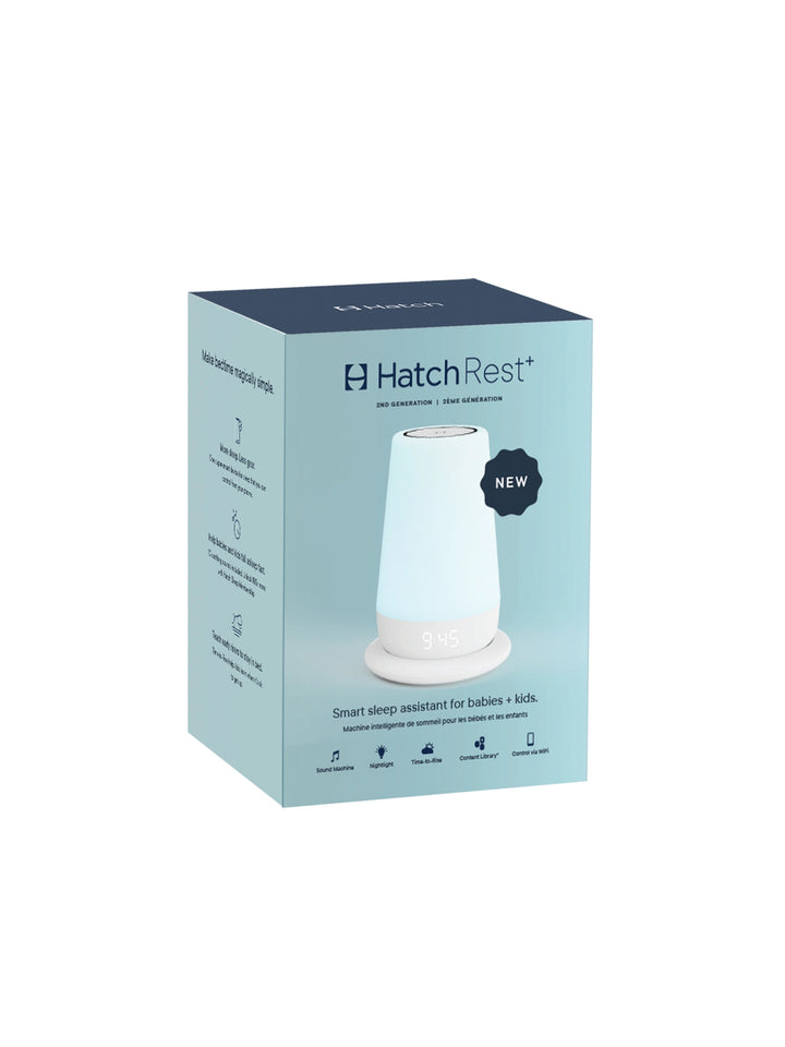 Hatch Rest+ 2nd Gen Night Light, Sound Machine, with Battery