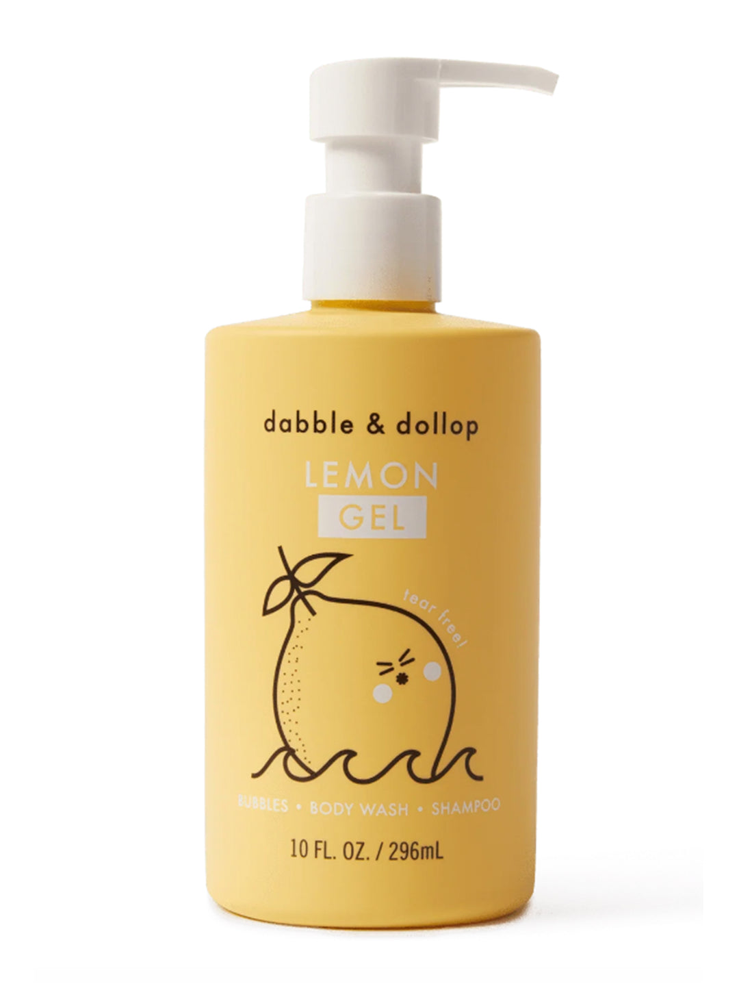 Dabble & Dollop Lemon Gel - Bubbles, Body Wash, and Shampoo