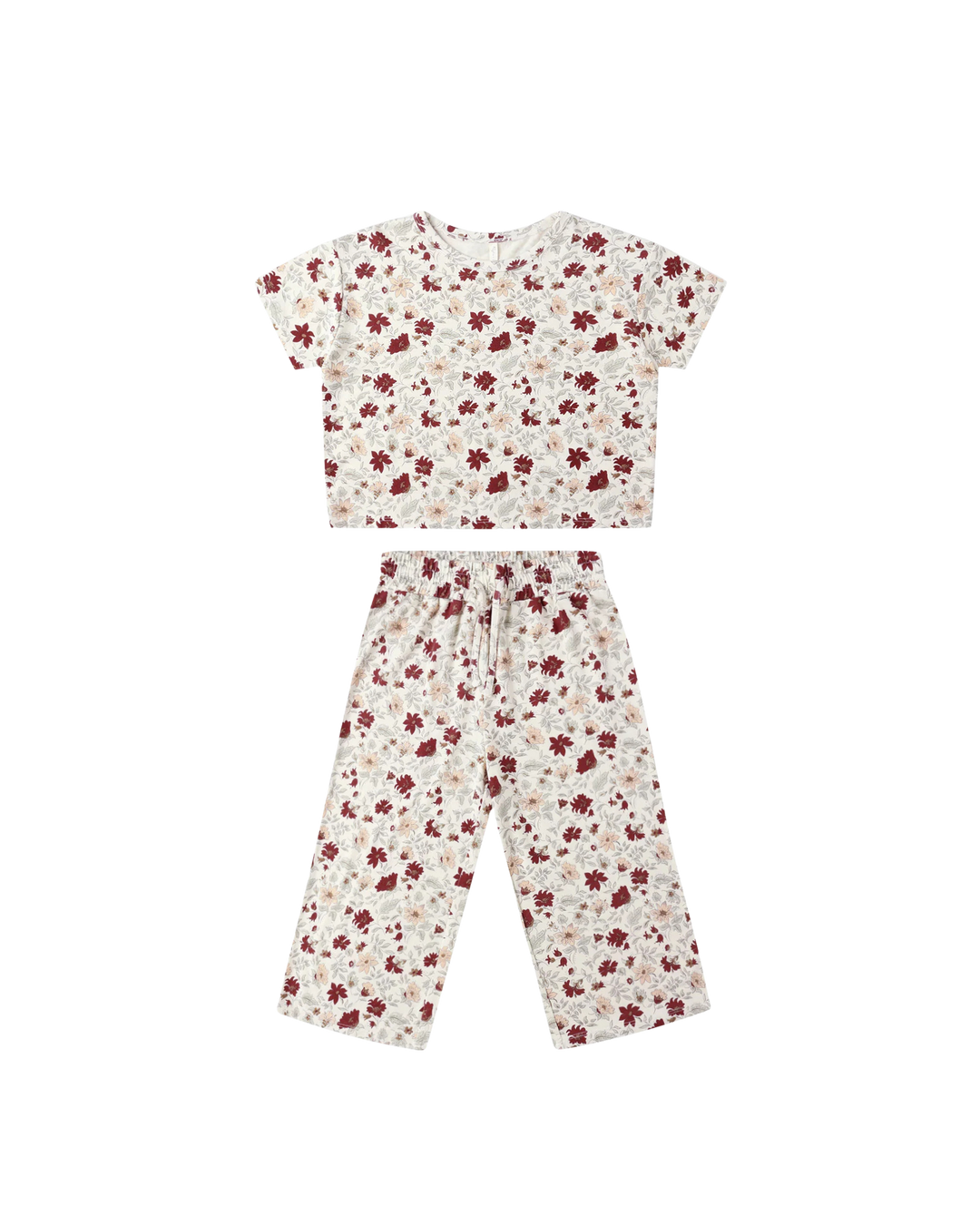 Rylee + Cru Ruthie Set - Holiday Floral