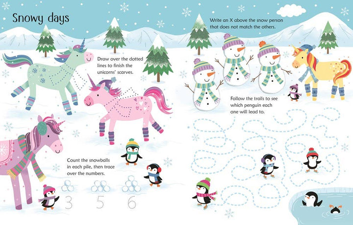 Usborne Wipe-Clean Unicorn Activities