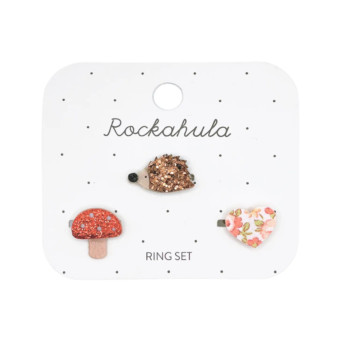 Rockahula Hedgehog Ring Set