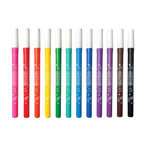 Ooly Yummy Yummy Fruit Scented Markers (Set of 12)