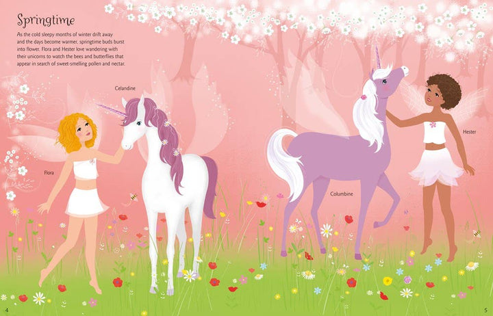 Usborne Sticker Dolly Dressing Unicorns