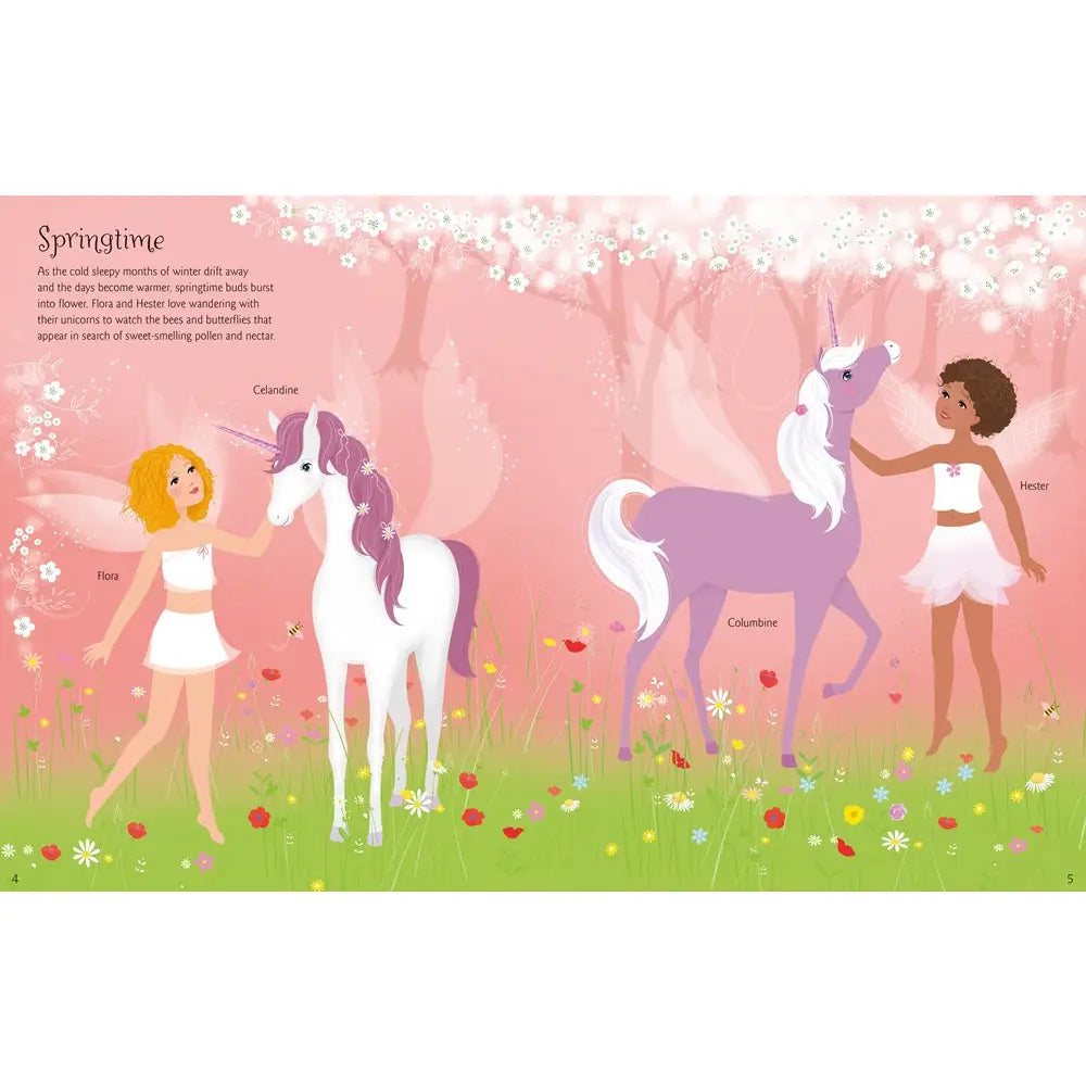 Usborne Sticker Dolly Dressing Unicorns