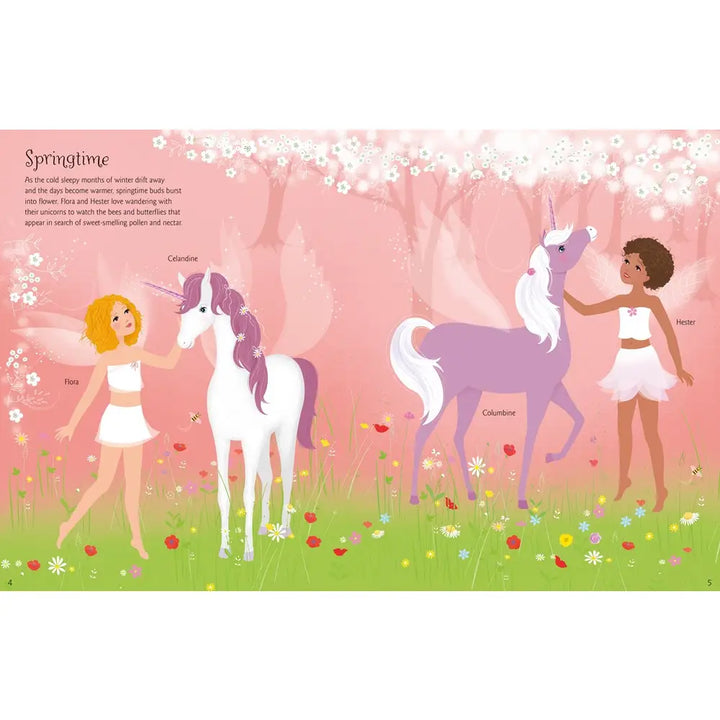 Usborne Sticker Dolly Dressing Unicorns
