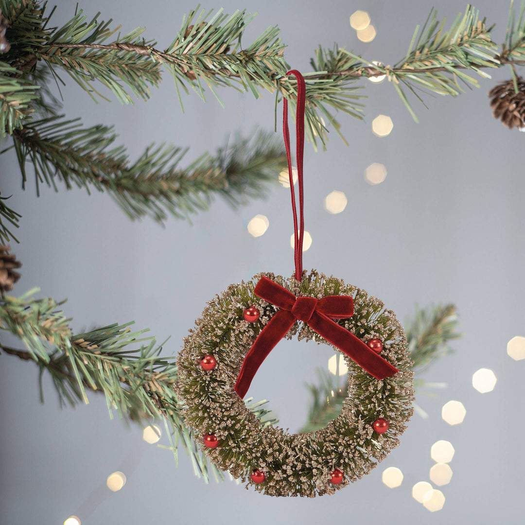 Primitives By Kathy Wreath Ornament