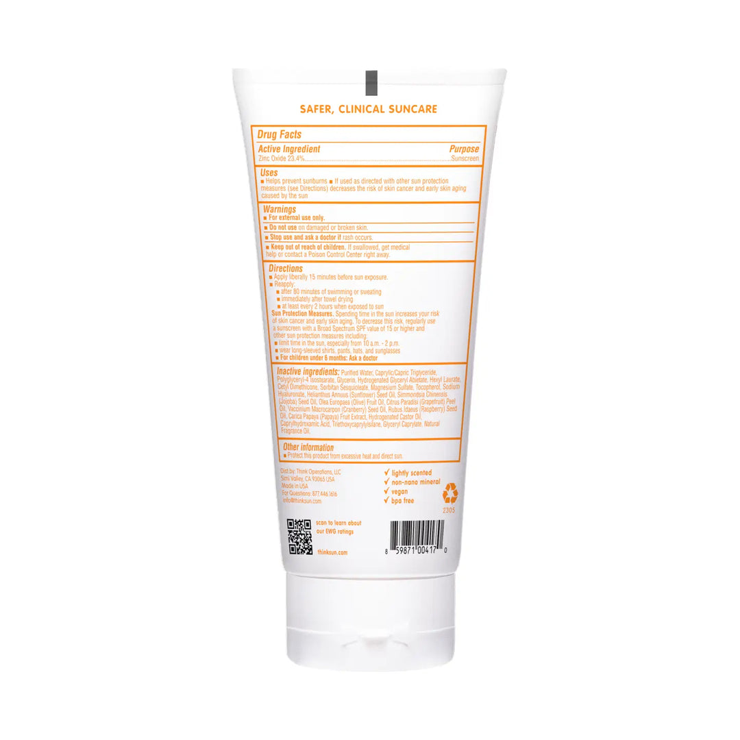 Think Baby Spf 50 Sunscreen - 6oz