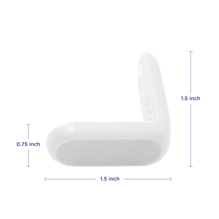 Ubbi White Corner Protectors, 16 Pack