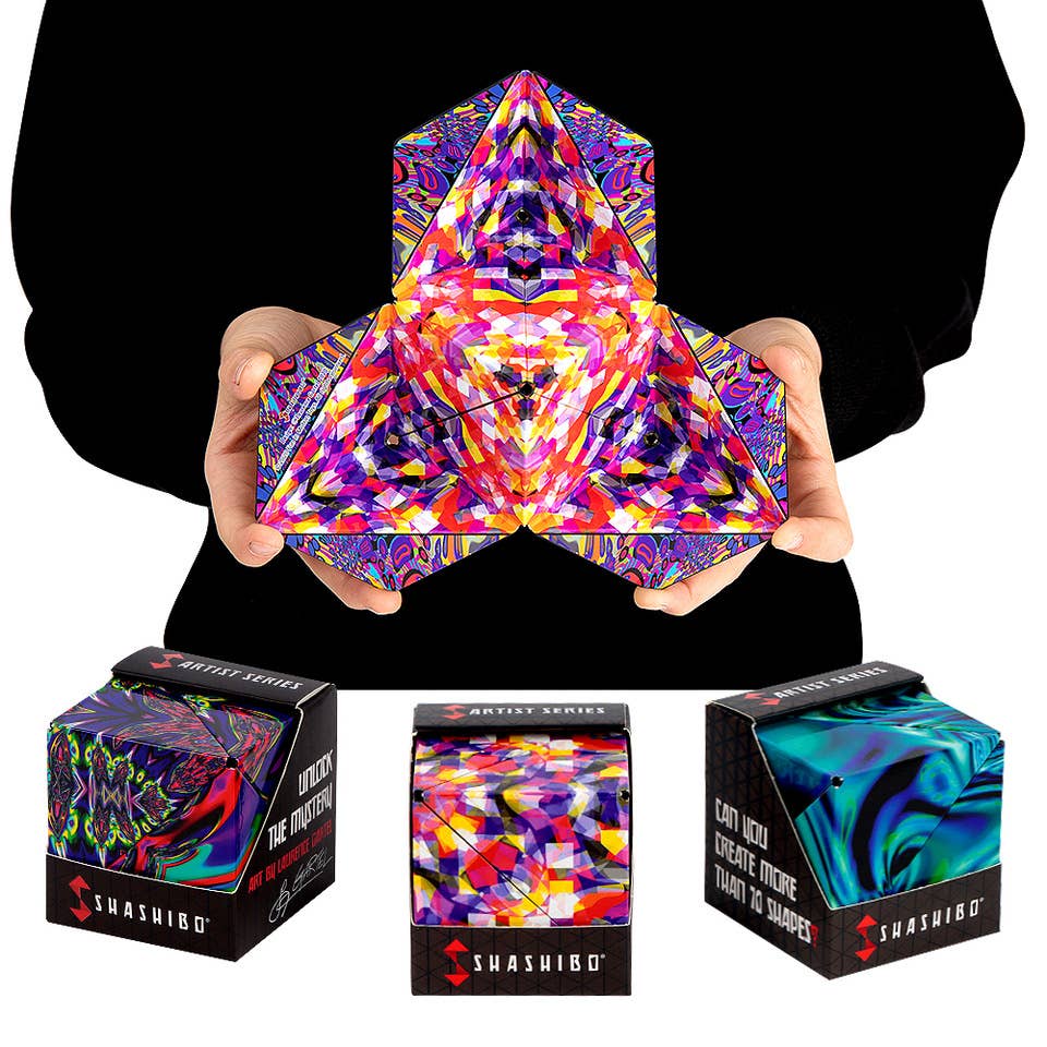 Shashibo Confetti Magnetic Puzzle Cube
