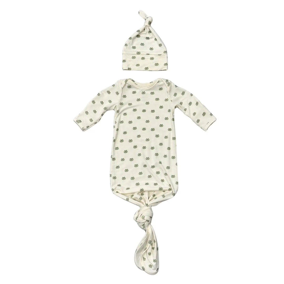 Babysprouts Knotted Sleeper Set - Miniature Frogs