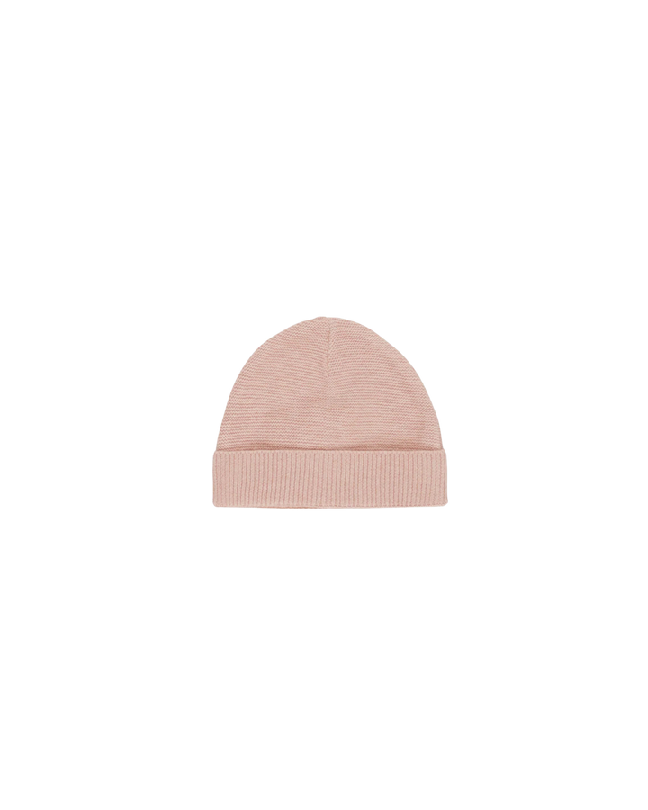Quincy Mae Baby Beanie - Heathered Rose