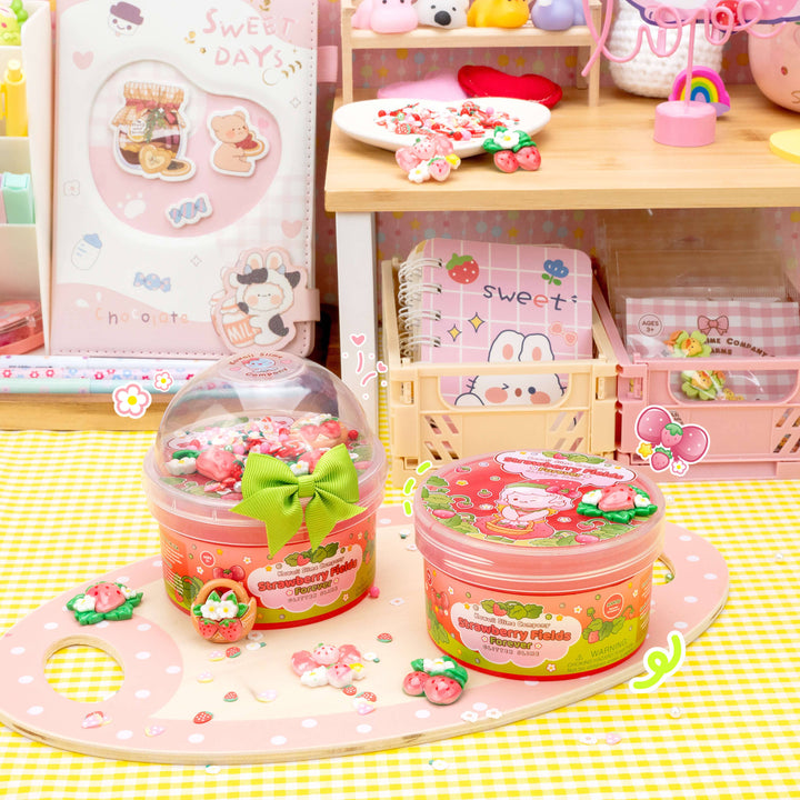 Strawberry Fields Forever Glitter Slime