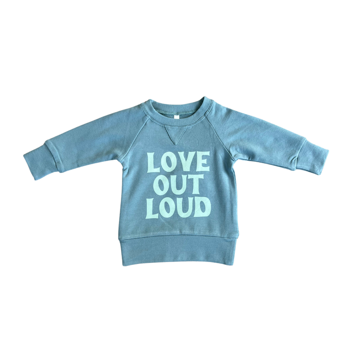 Babysprouts Raglan Love Sweatshirt