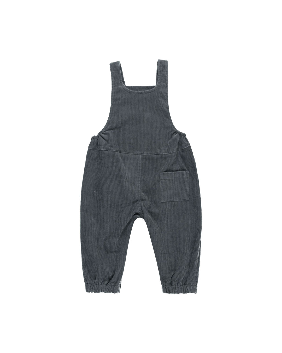 Quincy Mae Corduroy Baby Overalls - Indigo