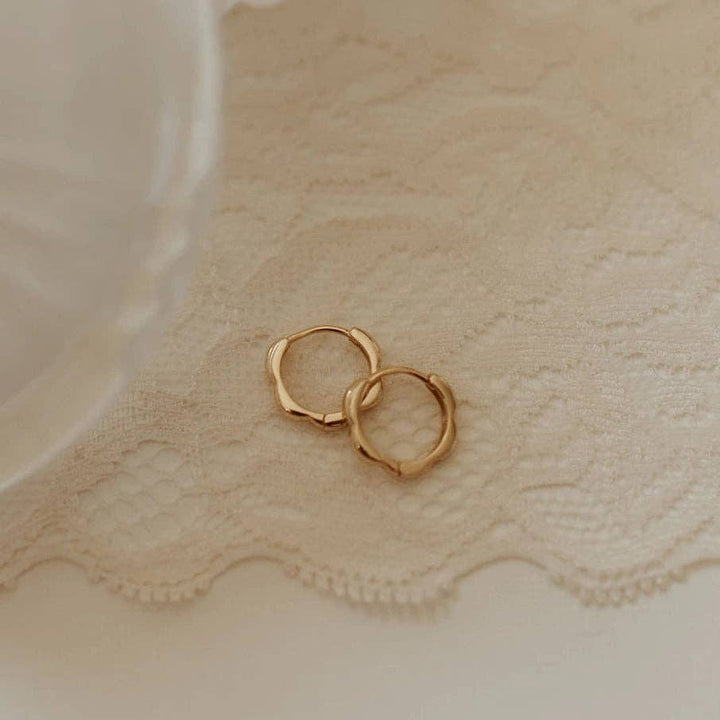 Mauve Jewelry Co. Lola Floral Hoops