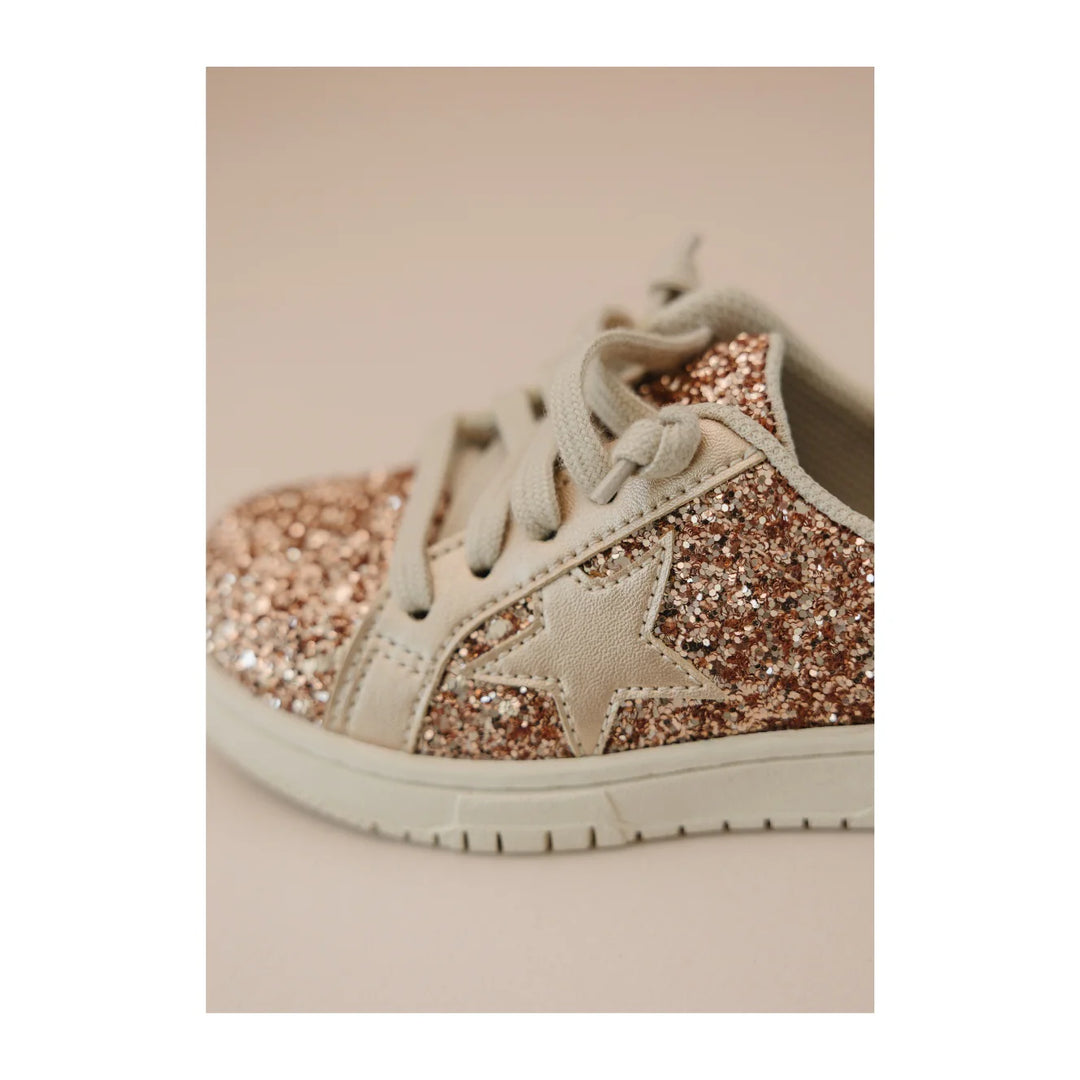 L'amour Kinley Star Glitter Sneaker