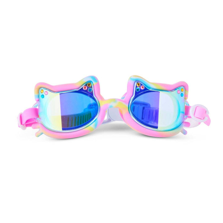 Bling2o Tie-Dye Tabby Flexible Cat Frame Kids' Swim Goggles