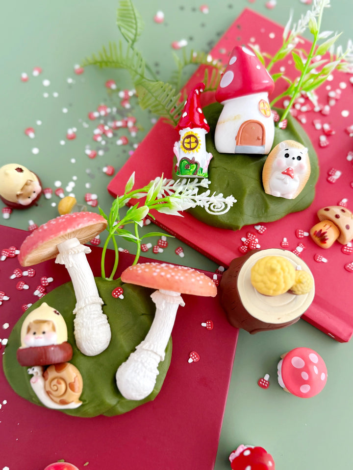 Earth Grown KidDoughs Mushroom Meadow Kiddough Play Kit