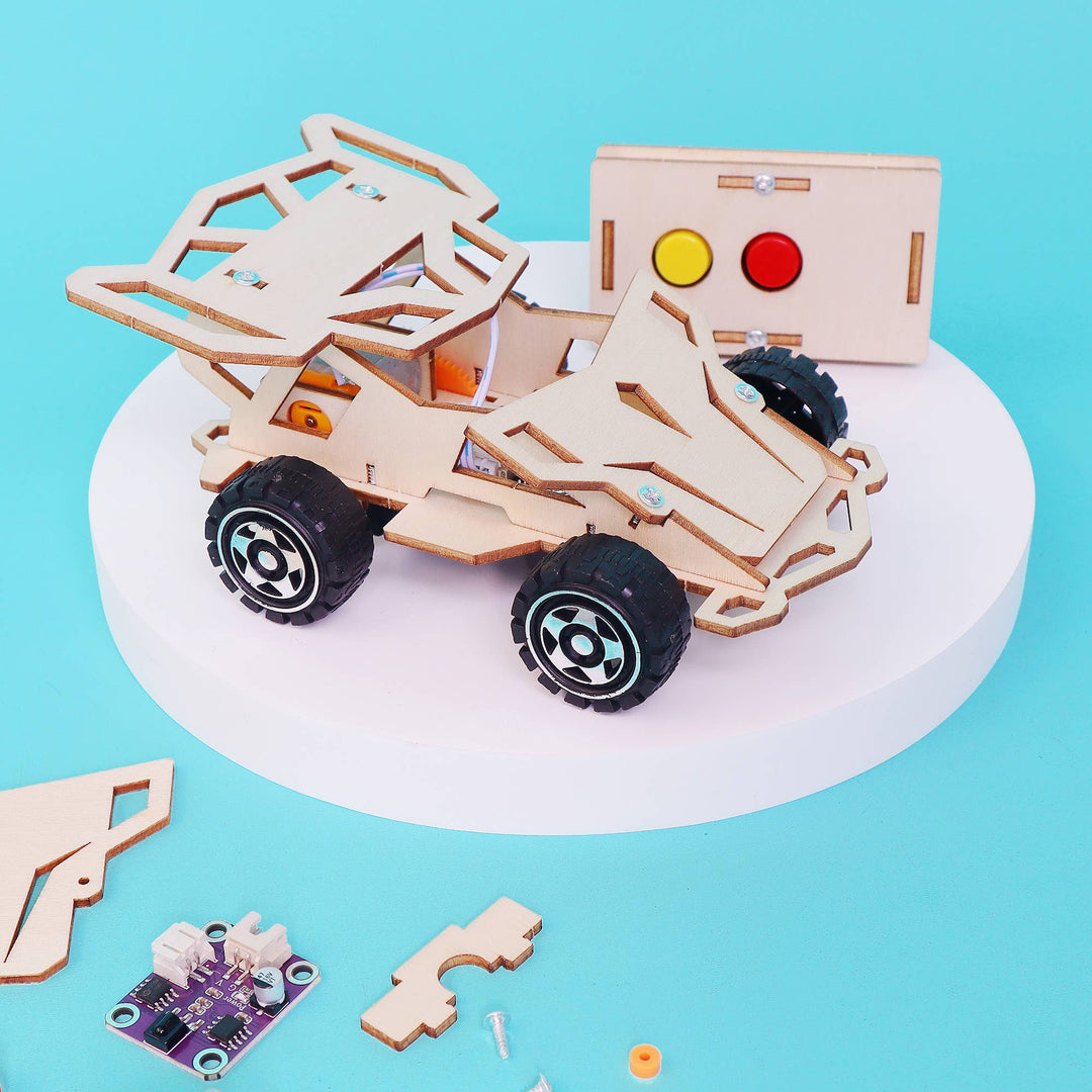 Kitsville Infrared Remote Controlled Car DIY Kit