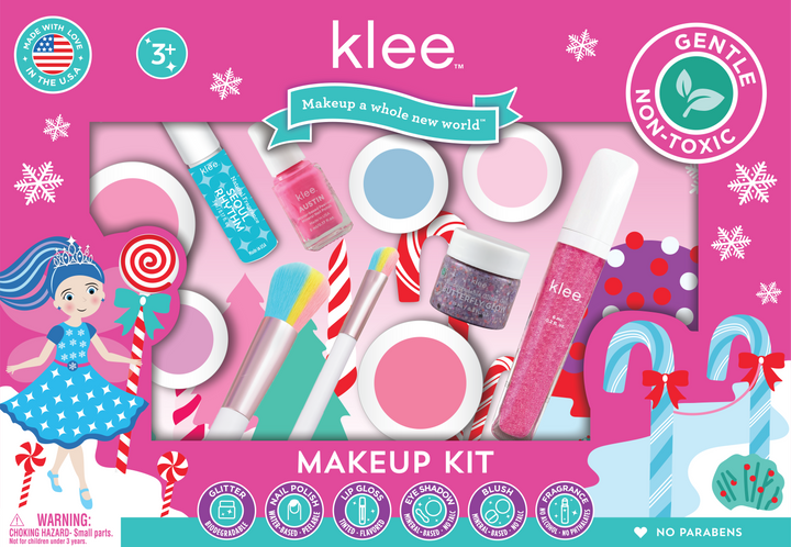 Klee Kids Dream Comes Yule - Holiday Festive Makeup Kit