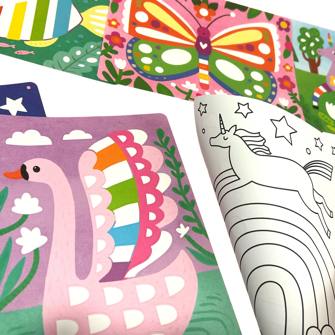 Ooly Foil-tastic Foil Art & Coloring Fun - Whimsical World