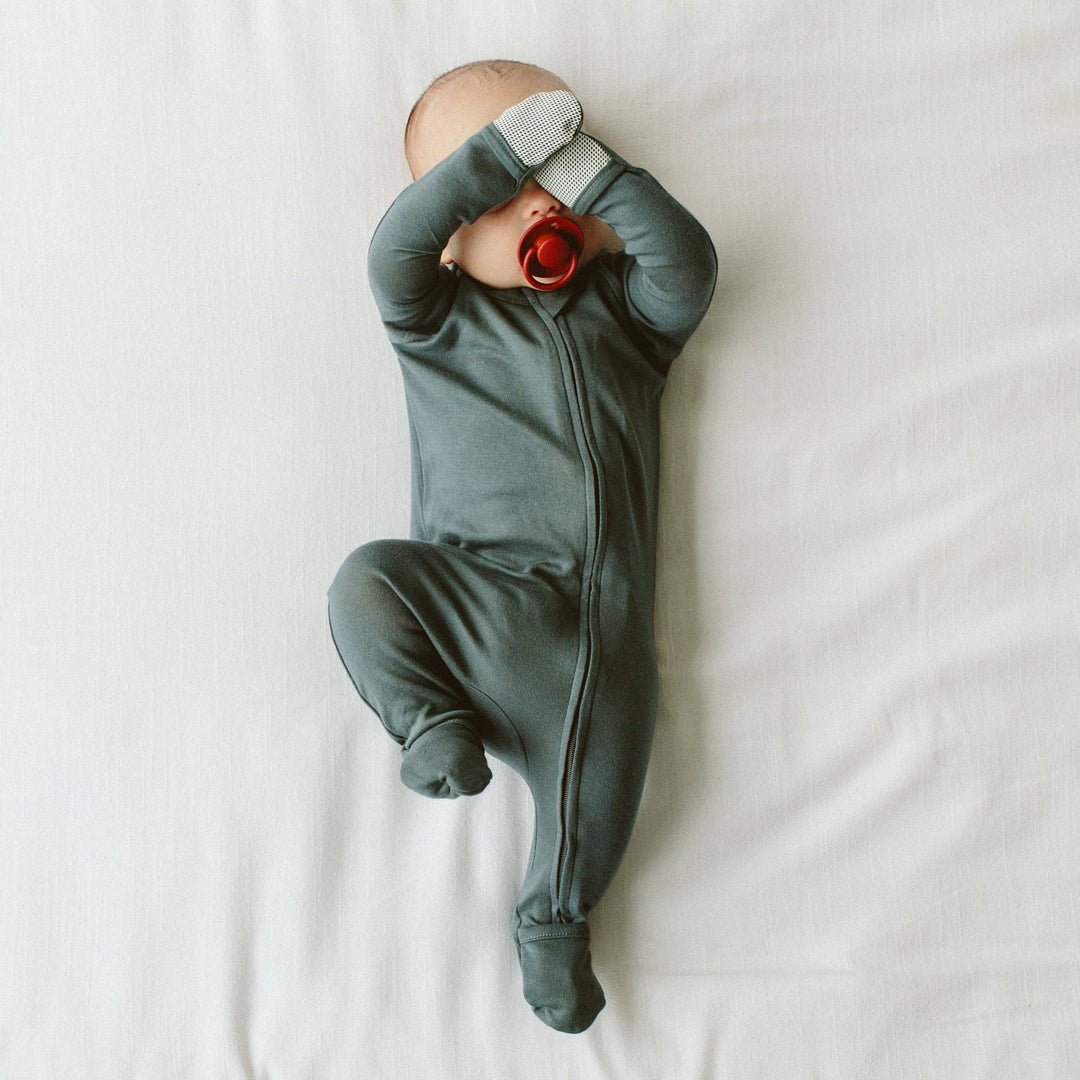 Goumi Grow With You Footie + Snug Fit - Midnight